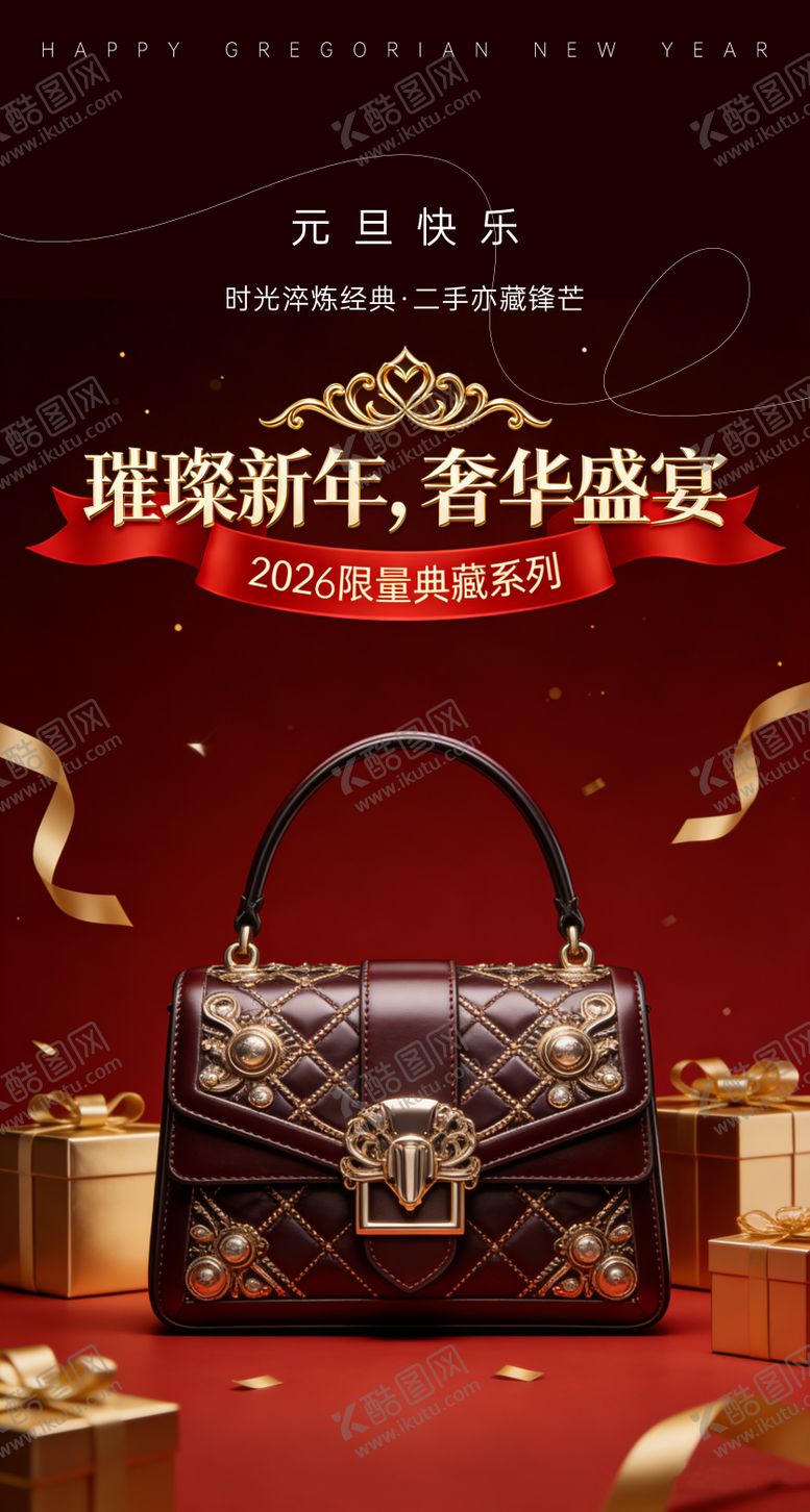 编号：65679112300857266494【酷图网】源文件下载-元旦海报