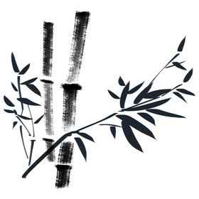 水墨竹子富贵图片植物素材素材