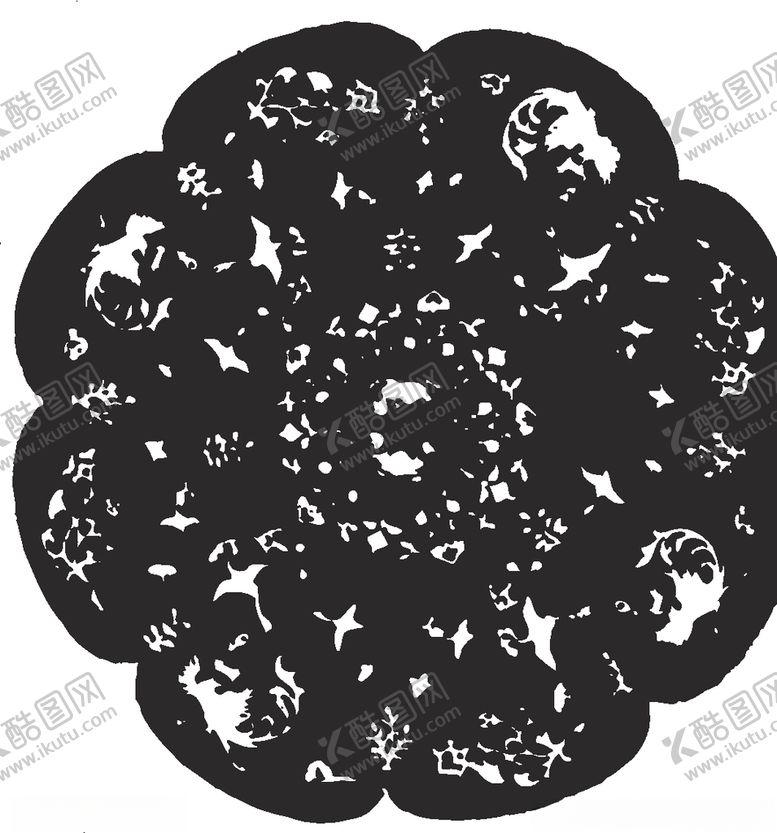 编号：86285809251252447995【酷图网】源文件下载-镂空花图案