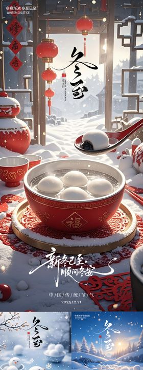 冬至海报