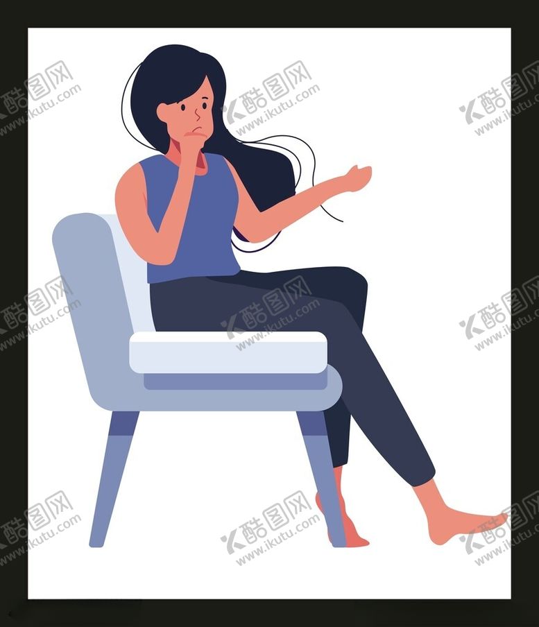 编号：33813501310820275285【酷图网】源文件下载-手绘卡通女孩