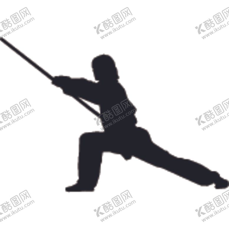 编号：34331109262321193359【酷图网】源文件下载-武术格斗剪影