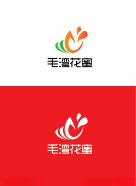 蜂蜜花蜜标识设计