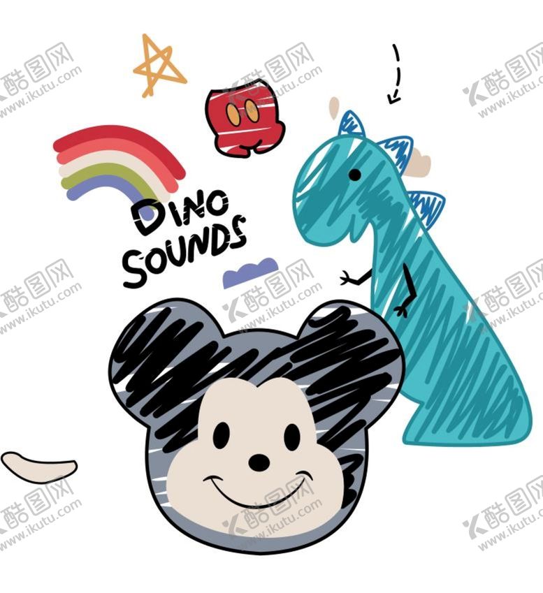 编号：60219509240733392173【酷图网】源文件下载-卡通米奇