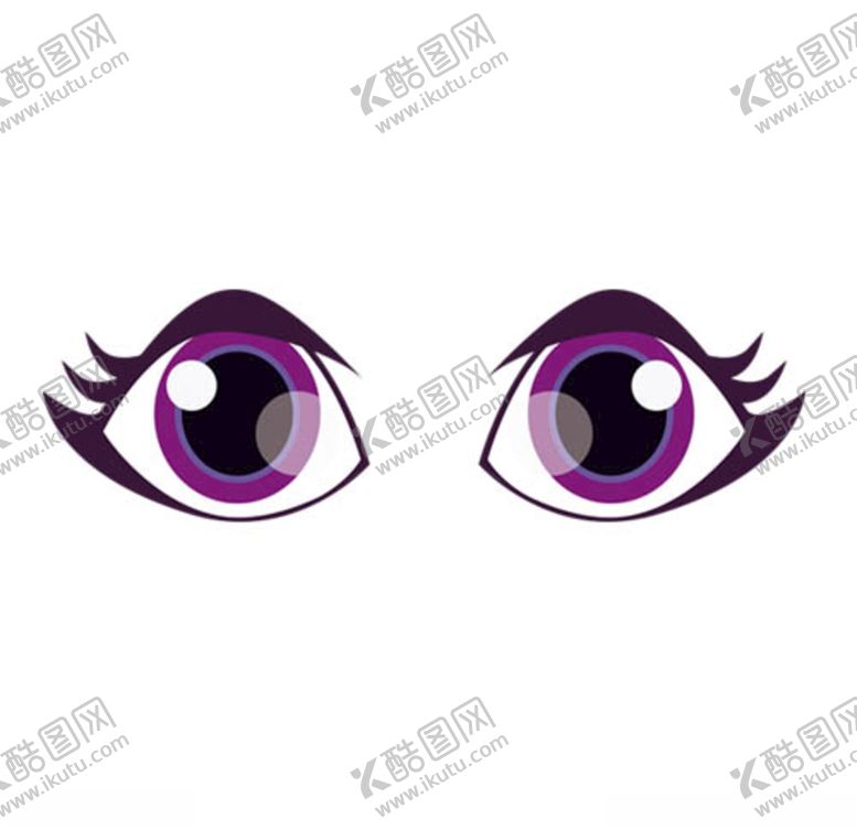 编号：89916810280928464054【酷图网】源文件下载-卡通眼睛