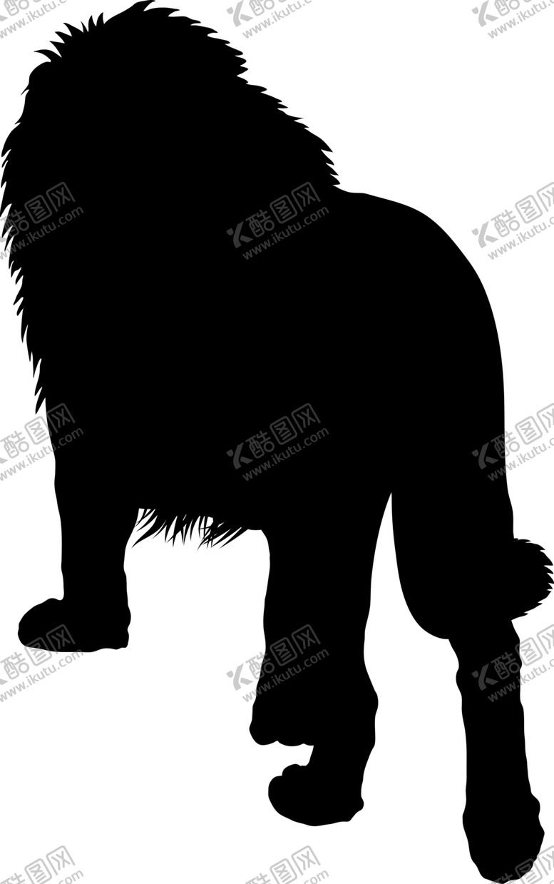 编号：67005705091503401073【酷图网】源文件下载-动物剪影