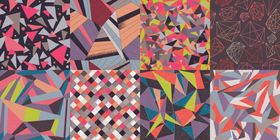 创意几何背景花纹