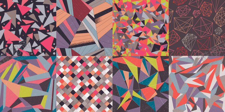 编号：69681710311256291982【酷图网】源文件下载-创意几何背景花纹