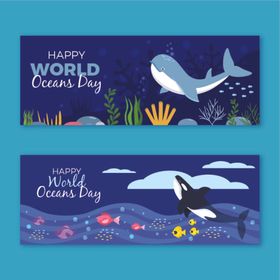 世界海洋日宣传海报