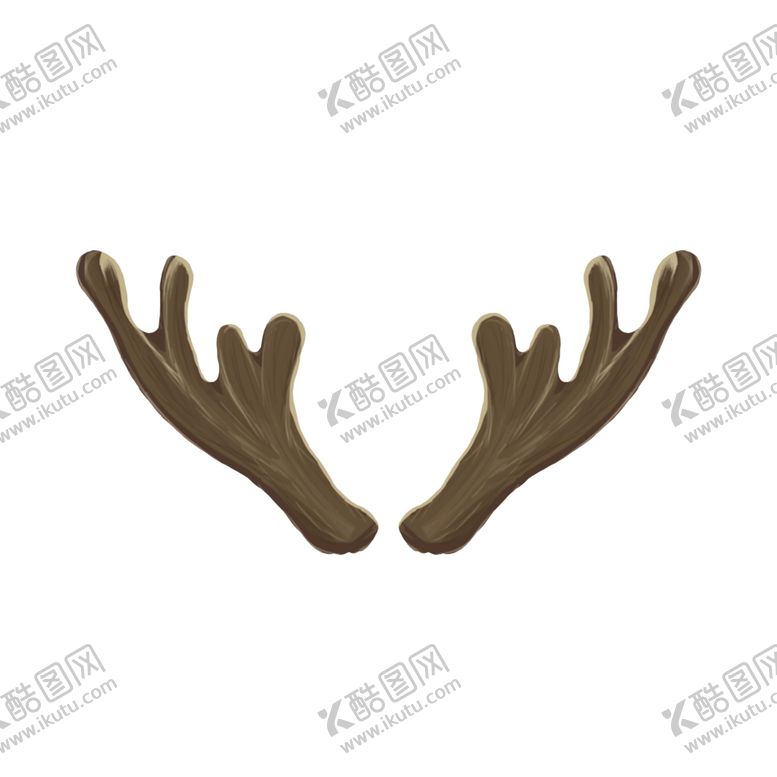 编号：45245110232321467207【酷图网】源文件下载-手绘鹿茸PSD分层