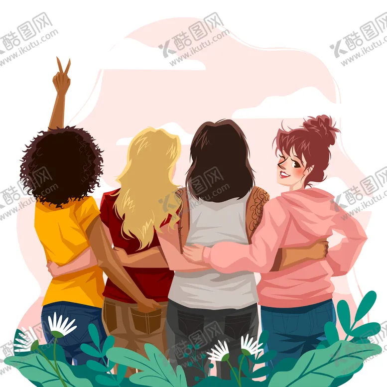 编号：54932609271940557825【酷图网】源文件下载-人物背影