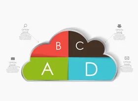 信息图表ppt素材元素3d立体PPT流程结构