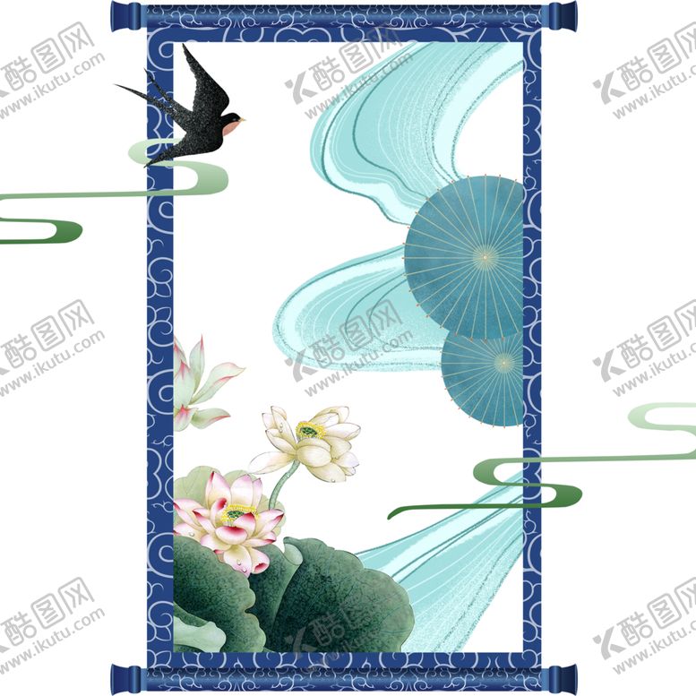 编号：95330106231443567177【酷图网】源文件下载-卷轴