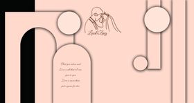 香槟色婚礼婚礼舞台迎宾区