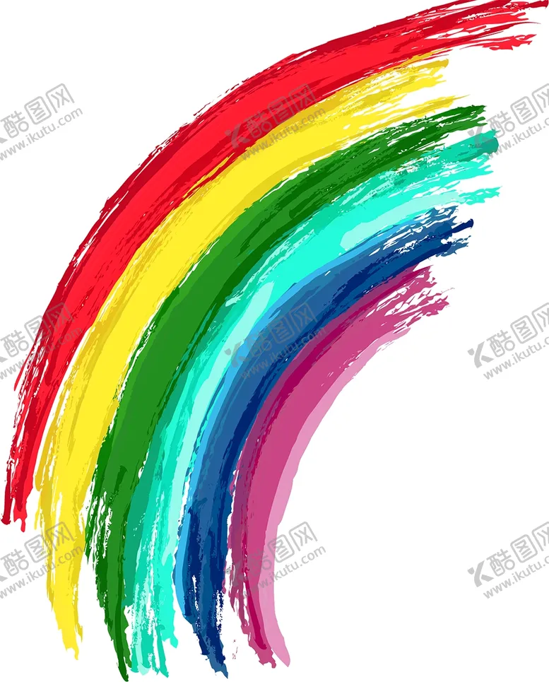 编号：32373011302200516604【酷图网】源文件下载-手绘彩虹
