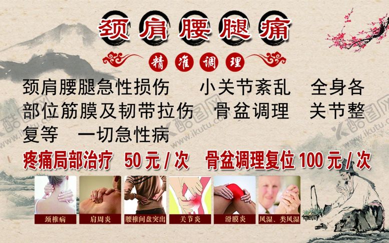 编号：30572601260423394764【酷图网】源文件下载-颈肩腰腿痛