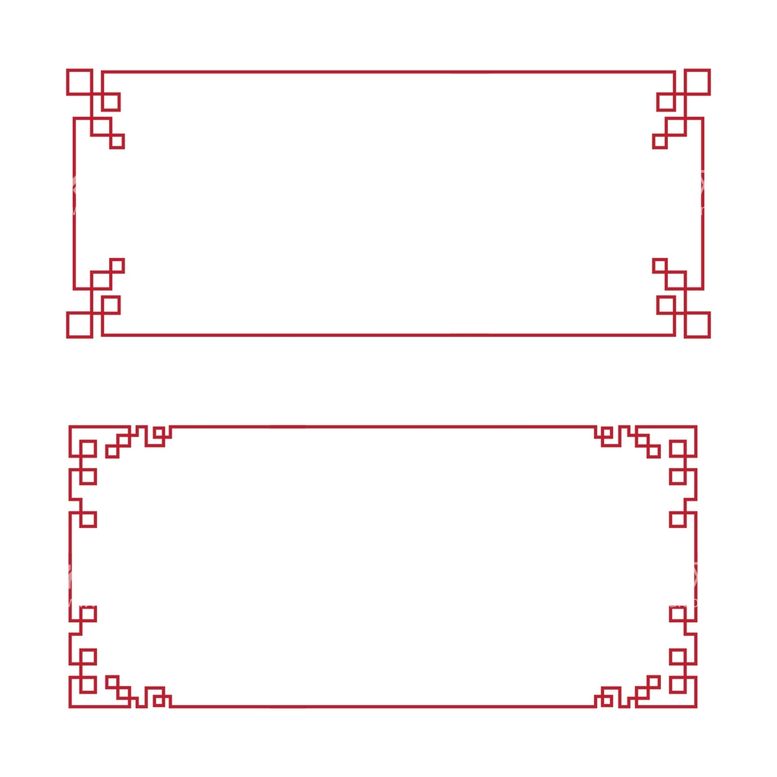 编号：13486209290202542874【酷图网】源文件下载-边框 中式花纹
