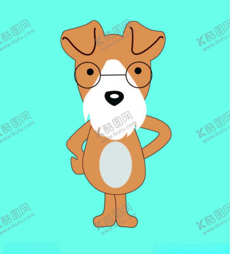 编号：96909810080331282758【酷图网】源文件下载-卡通小狗
