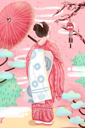 国潮插画