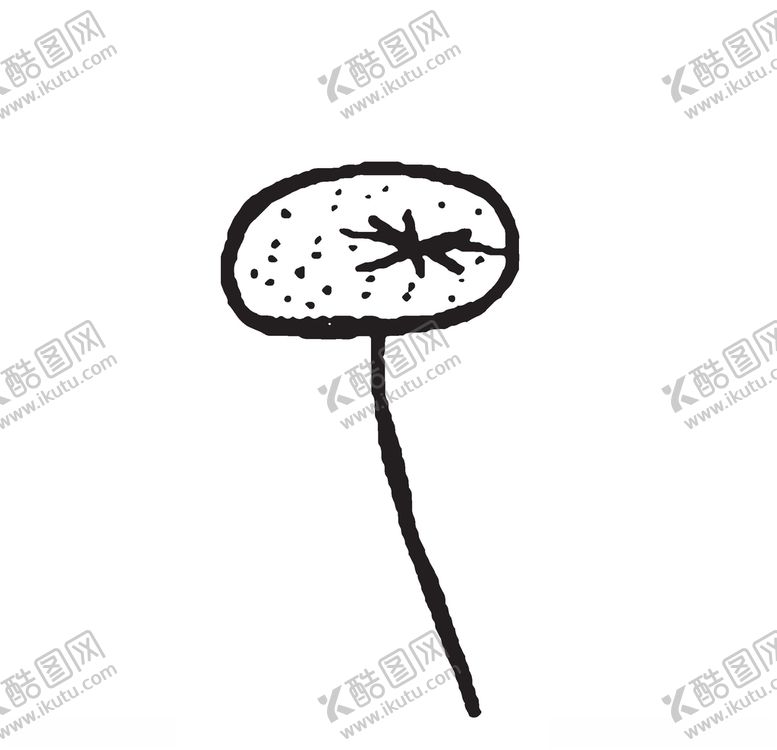 编号：29878207051631211326【酷图网】源文件下载-黑白涂鸦植物