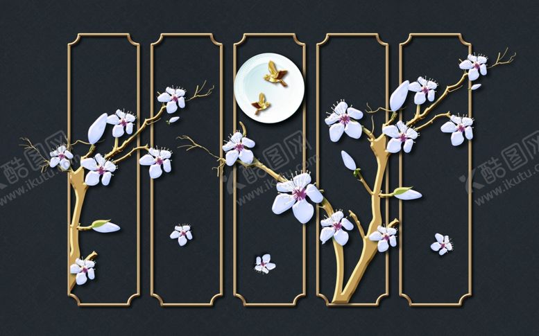 编号：78717705150506106430【酷图网】源文件下载-花鸟工笔画
