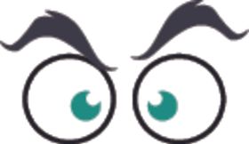 怒目