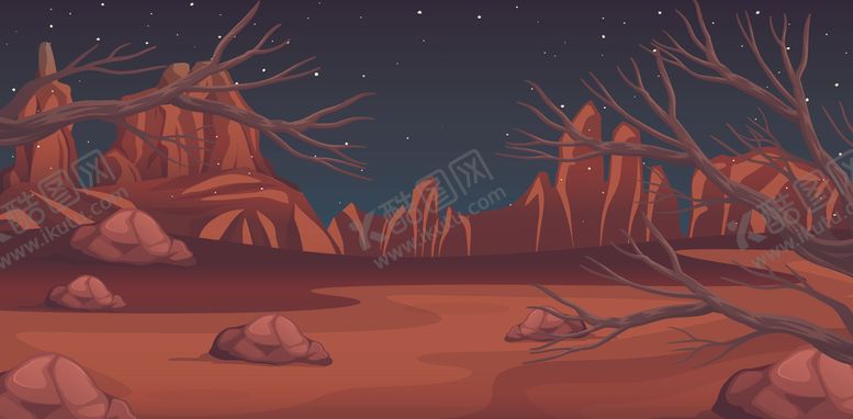 编号：23836509200435322668【酷图网】源文件下载-卡通自然风景