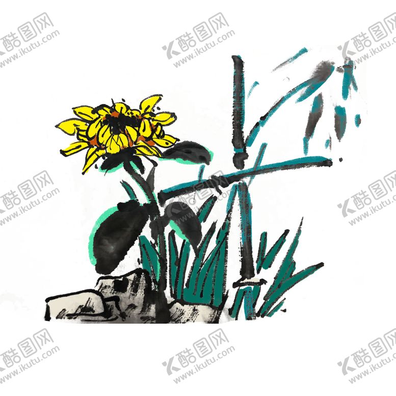 编号：12247010251722266718【酷图网】源文件下载-水墨插画素材