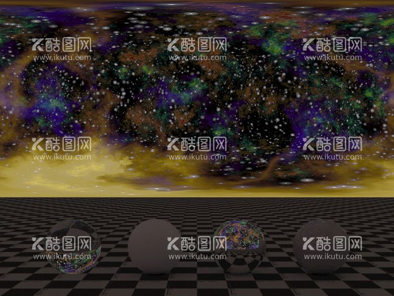 编号：24778212040519107116【酷图网】源文件下载-HDR贴图C4D宇宙星空背景