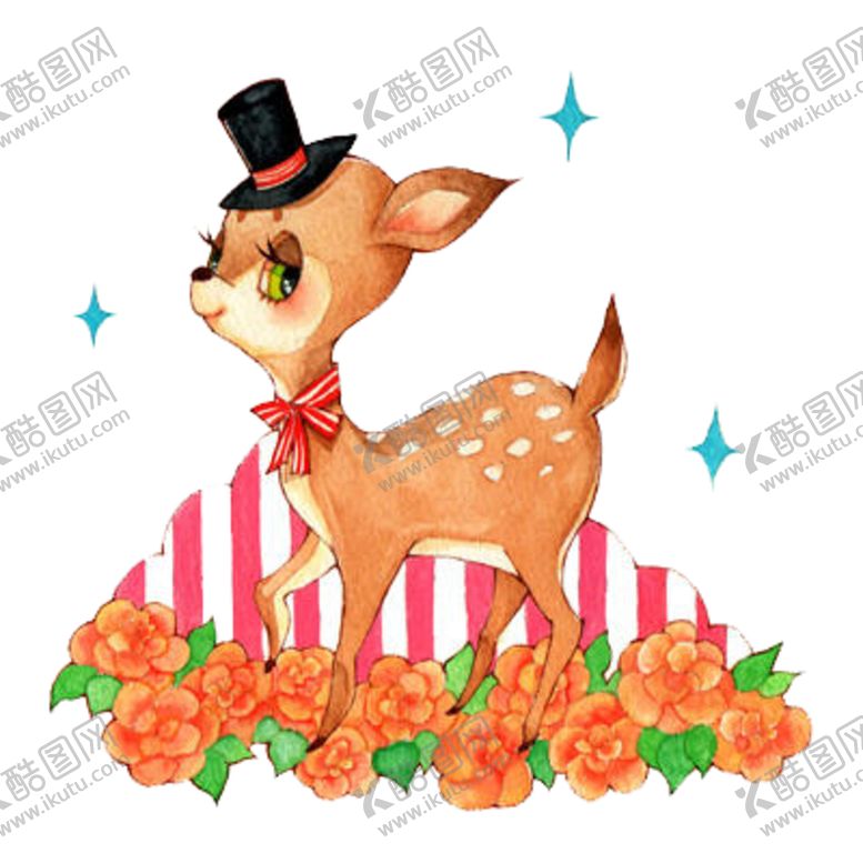 编号：73929405061357435451【酷图网】源文件下载-卡通长颈鹿
