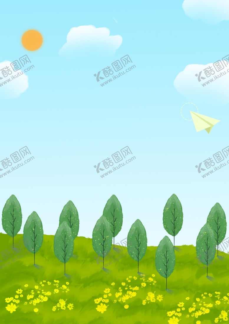编号：30139206291329536611【酷图网】源文件下载-手绘卡通背景素材