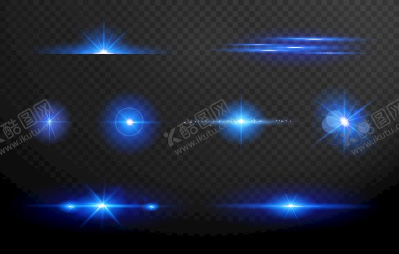 编号：36149009271300335888【酷图网】源文件下载-蓝色光效素材