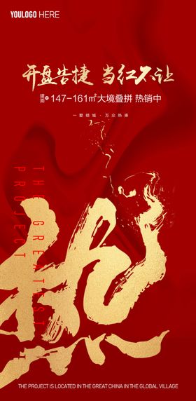 地产开盘热销热烈