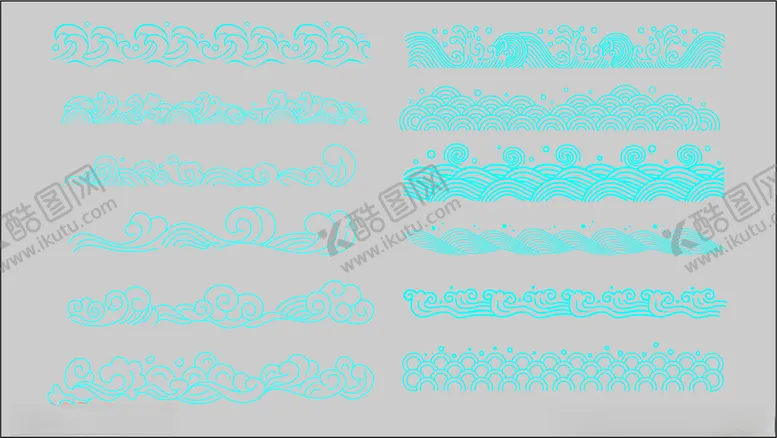 编号：28320403061927036004【酷图网】源文件下载-浪花波纹