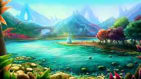 自然与野生动物景观海报