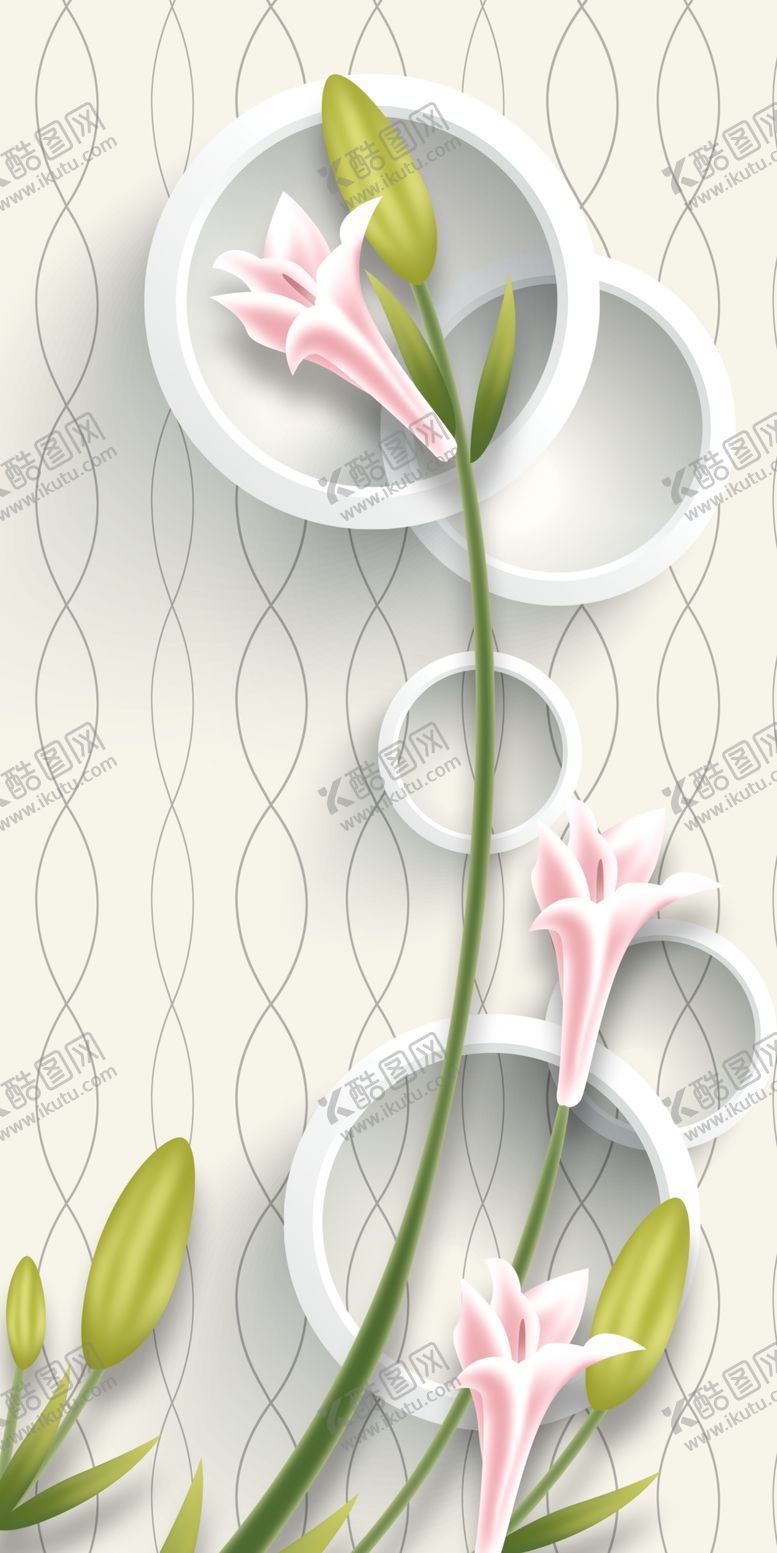 编号：58756709202227473628【酷图网】源文件下载-郁金香玄关