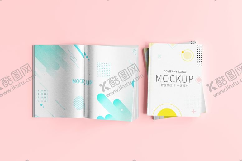 编号：22371004020759275238【酷图网】源文件下载-A4画册智能样竖版画册样机