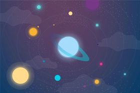 星球背景宇宙矮行银河系