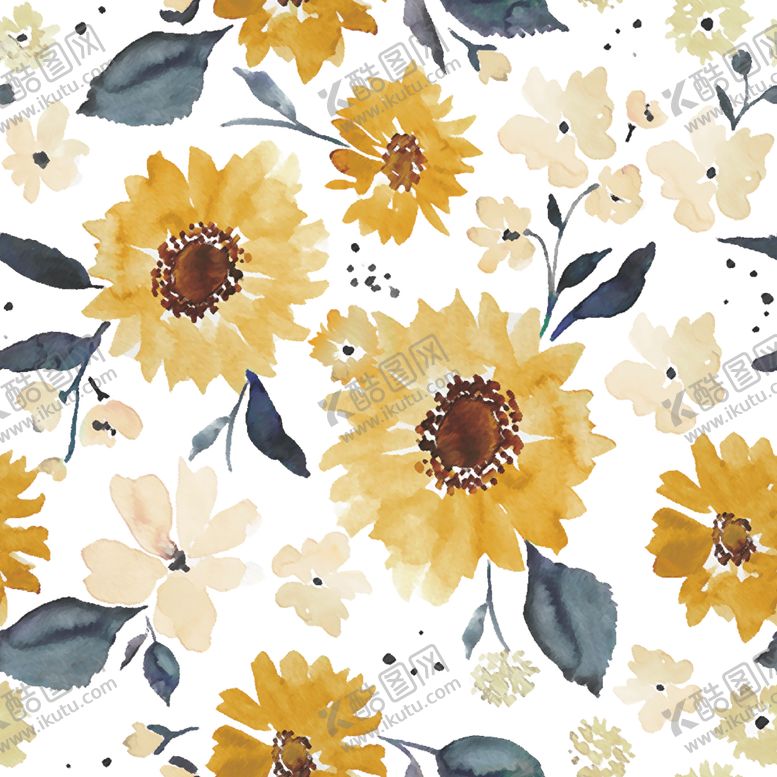 编号：11120809272152227280【酷图网】源文件下载-水彩菊花