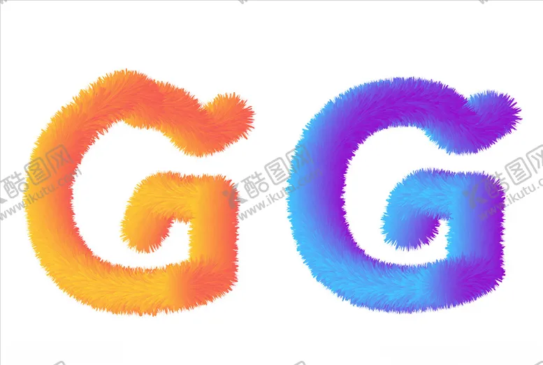 编号：79260606301015531064【酷图网】源文件下载-毛绒绒艺术字