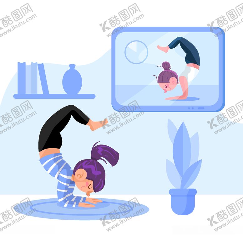 编号：91920104180506531757【酷图网】源文件下载-瑜伽