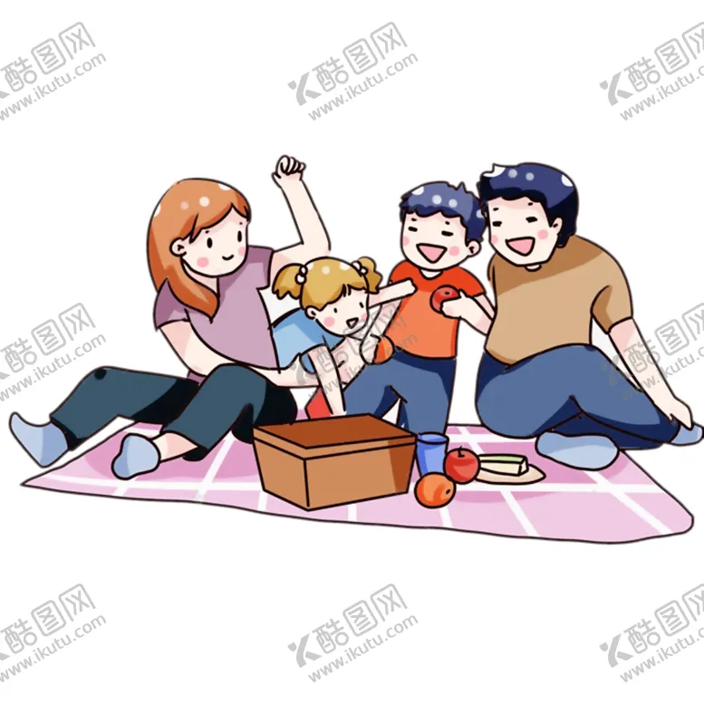 编号：80789504300430193987【酷图网】源文件下载-一起游玩一家人