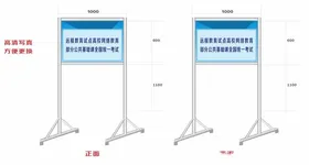 标识牌宣传栏指示学校导师