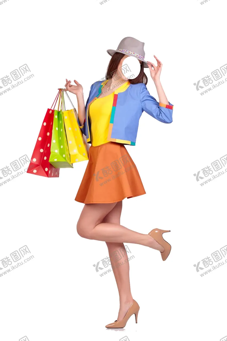 编号：76382403271105493406【酷图网】源文件下载-时尚购物美女