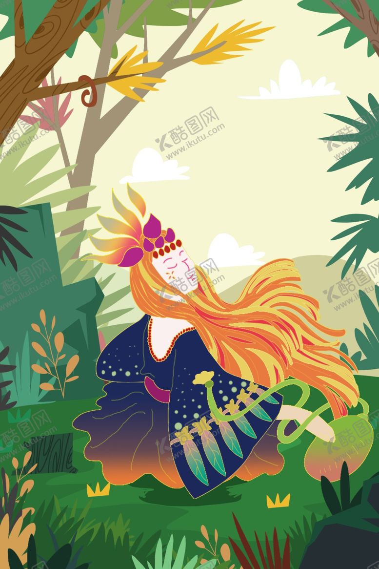 编号：45841910040843237951【酷图网】源文件下载-海报插画