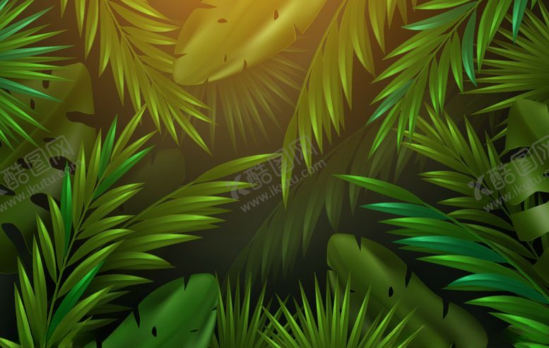 编号：11887709171346098529【酷图网】源文件下载-叶子背景