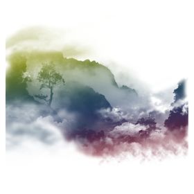彩色烟雾免扣图案