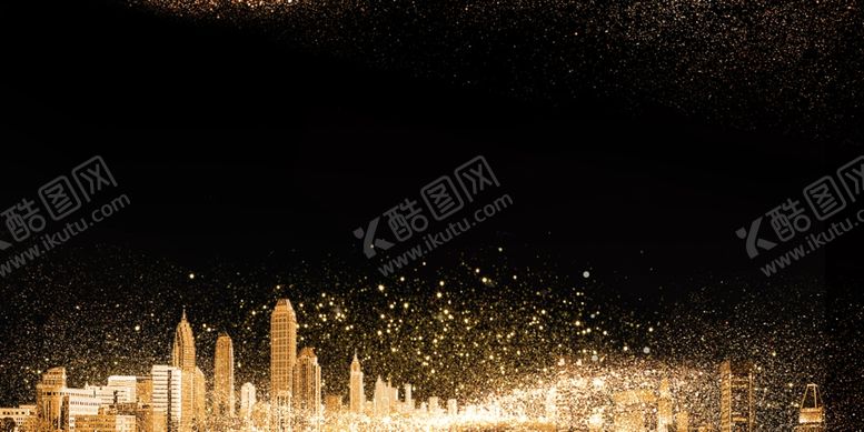 编号：27995610281907261179【酷图网】源文件下载-黑金背景