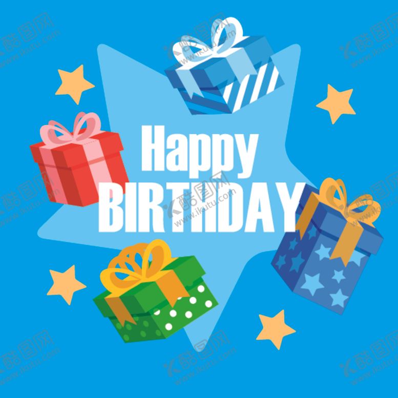 编号：31816409101525434576【酷图网】源文件下载-卡通生日礼盒