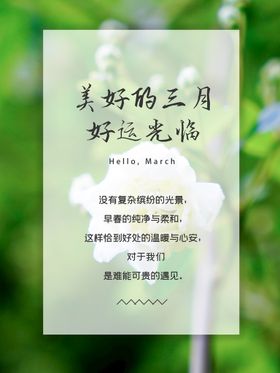 春天海报促销商场吊旗暖花开季